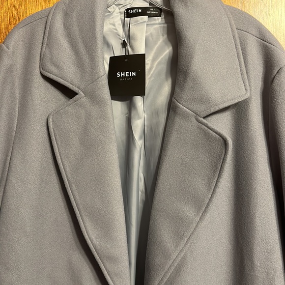 Men’s Grey Coat Size:S - Picture 2 of 3